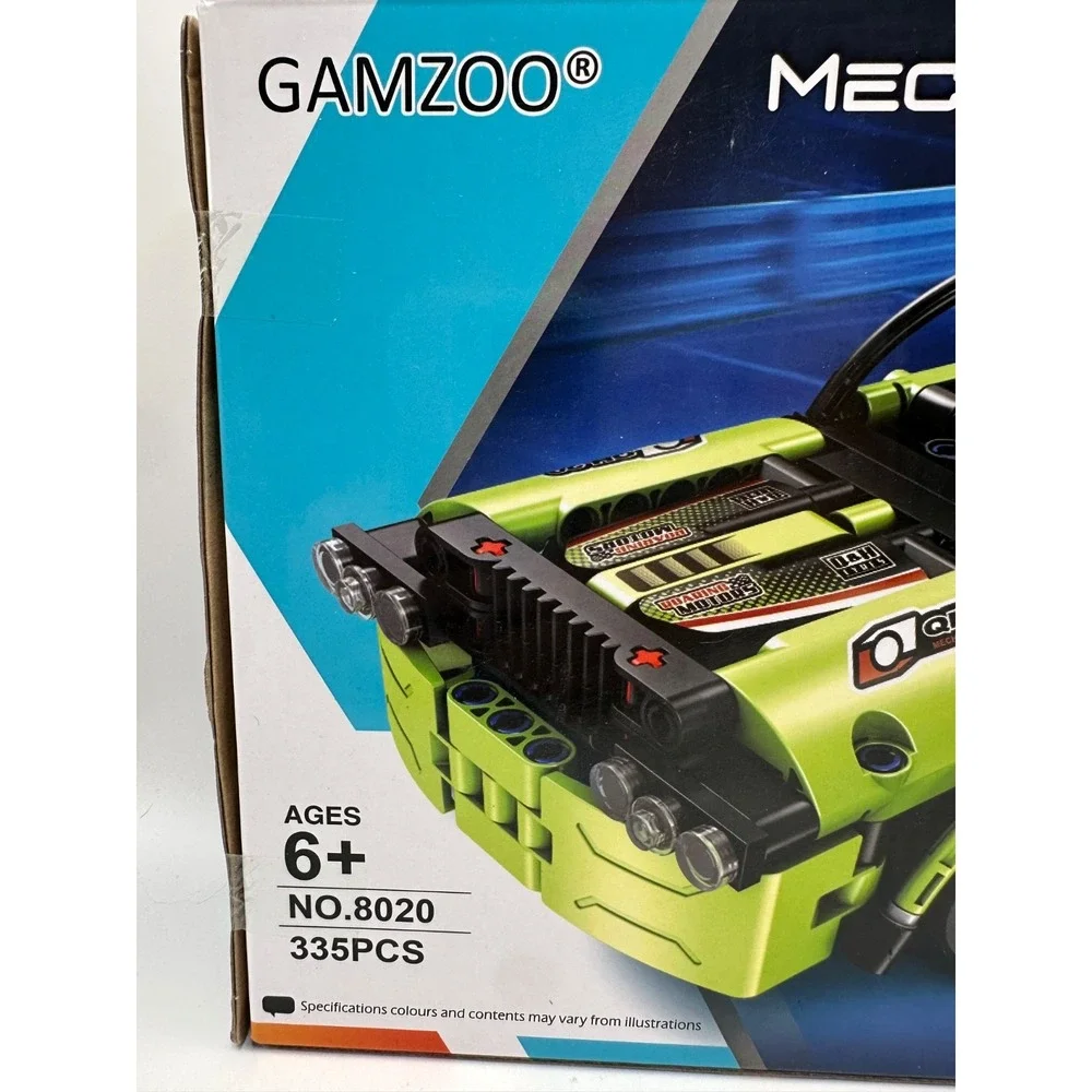 NEW Gamzoo Mechanical Master 2 in 1 Brick Building Remote Control Vehicle 6+
